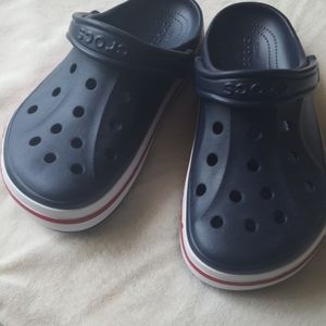 CROCS-Blue/Red/White